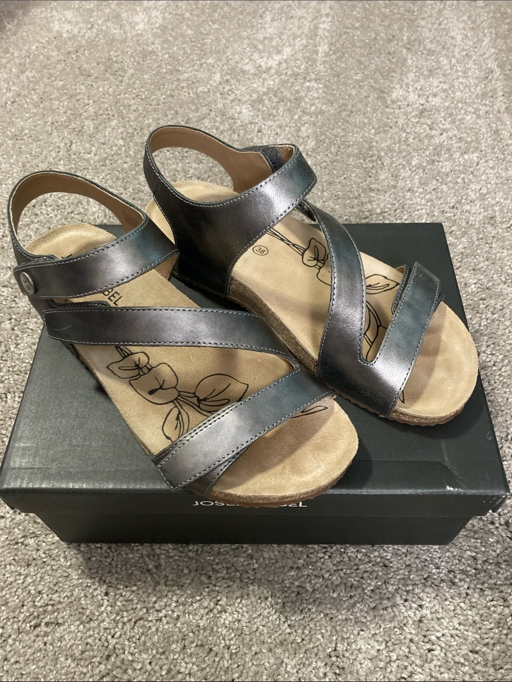 Josef Seibel Tonga 25 Metallic 38 7 7.5
